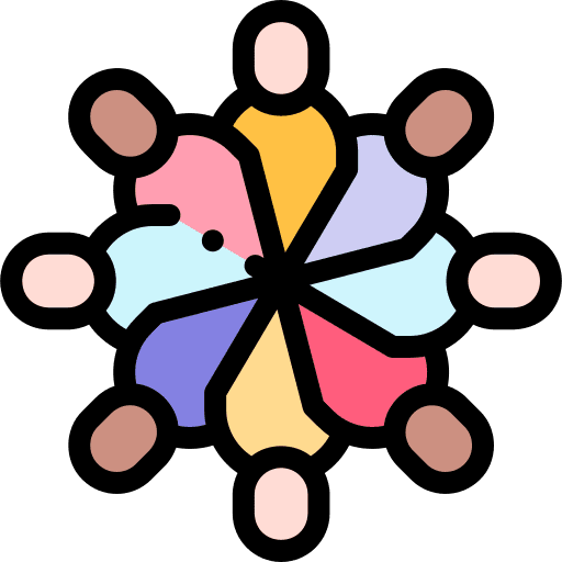 Diversity community people tolerance icon Diversity community people tolerance icon