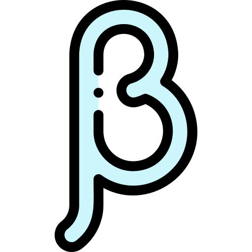 Beta beta education alphabet icon Beta beta education alphabet icon