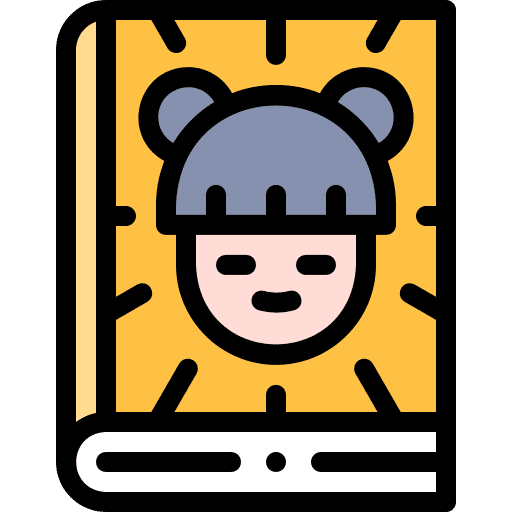Manga japanese book education icon Manga japanese book education icon
