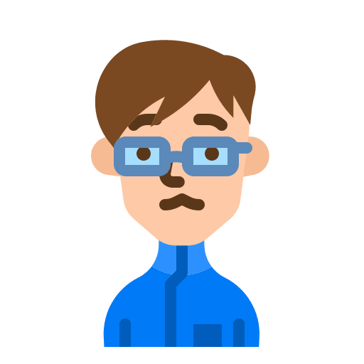Student glasses reading learning icon Student glasses reading learning icon