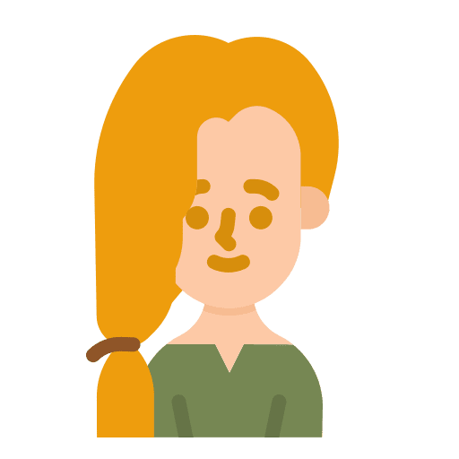Woman avatar artist fashion designer icon Woman avatar artist fashion designer icon