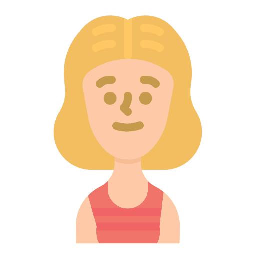 Girl bow people girl icon Girl bow people girl icon