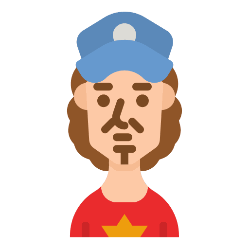 Man man avatar hobbies icon Man man avatar hobbies icon