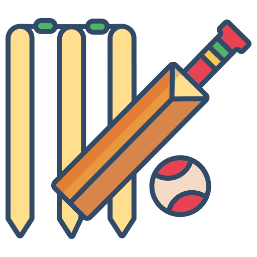 Cricket play sport equipment sports and competition icon Cricket play sport equipment sports and competition icon