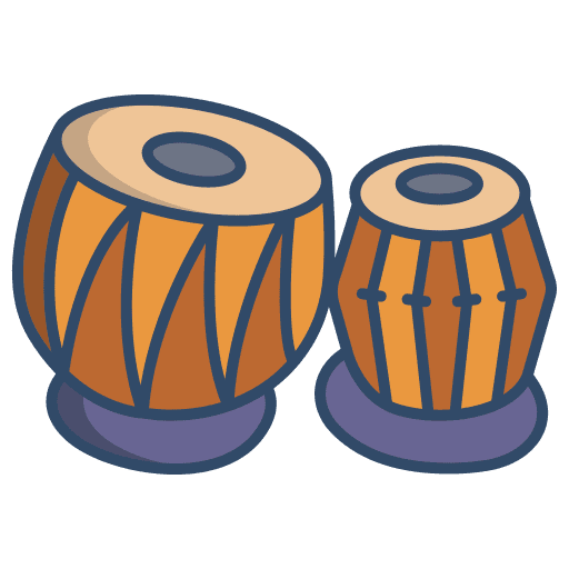 Tabla cultures tabla drum icon