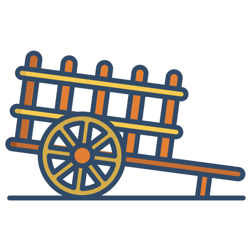 Transport wheel farm transportation icon Transport wheel farm transportation icon