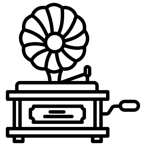 Gramophone phonograph electronics gramophone icon Gramophone phonograph electronics gramophone icon