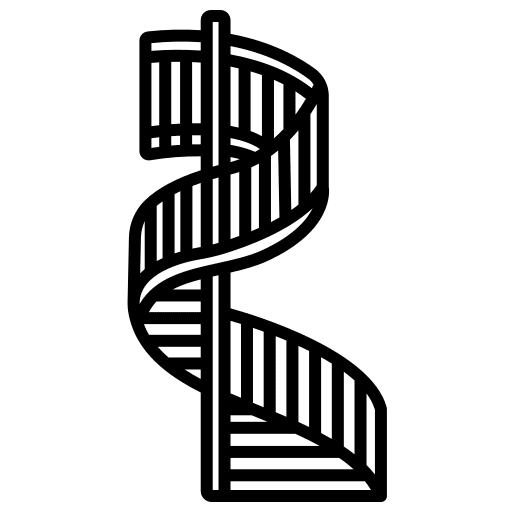 Staircase furniture and household stairs stairway icon