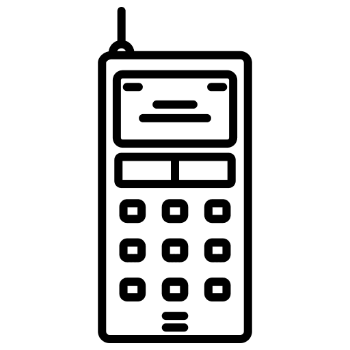 Mobile phone mobile phone old phone communications icon Mobile phone mobile phone old phone communications icon