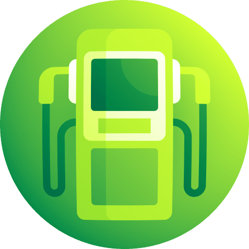 Biofuel gasoline gas station biofuel icon