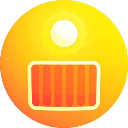 Solar energy solar cell sustainable solar energy icon