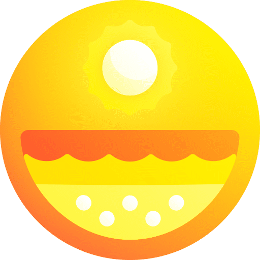 Solar pond renewable energy hot ecology and environment icon Solar pond renewable energy hot ecology and environment icon