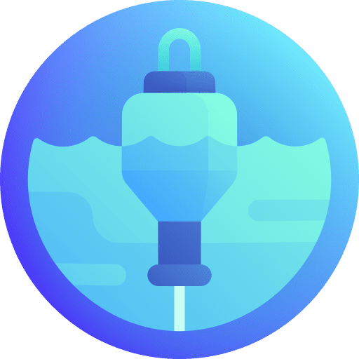 Wave power renewable energy converter eco icon Wave power renewable energy converter eco icon