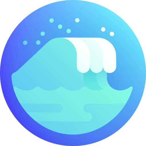 Wave wave water sea icon Wave wave water sea icon