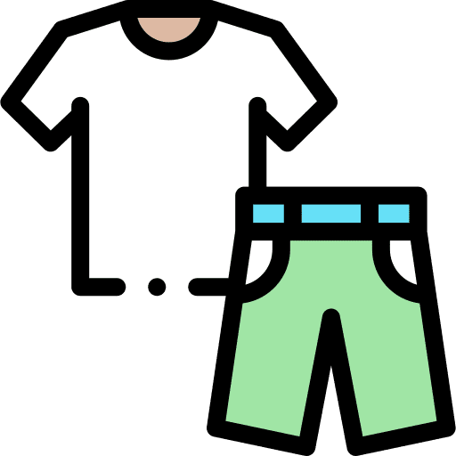Clothes outdoor camping clothing icon