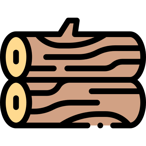Logs tree wood forest icon
