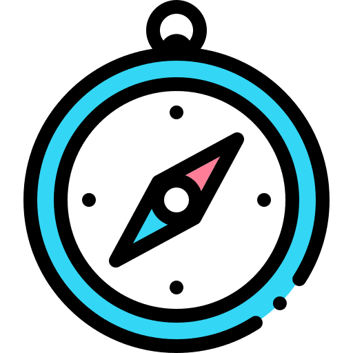Compass maps and location orientation compass icon Compass maps and location orientation compass icon