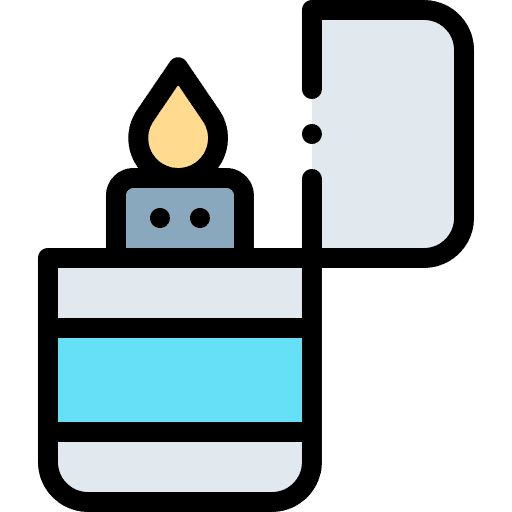 Lighter flame fire lighter miscellaneous icon Lighter flame fire lighter miscellaneous icon