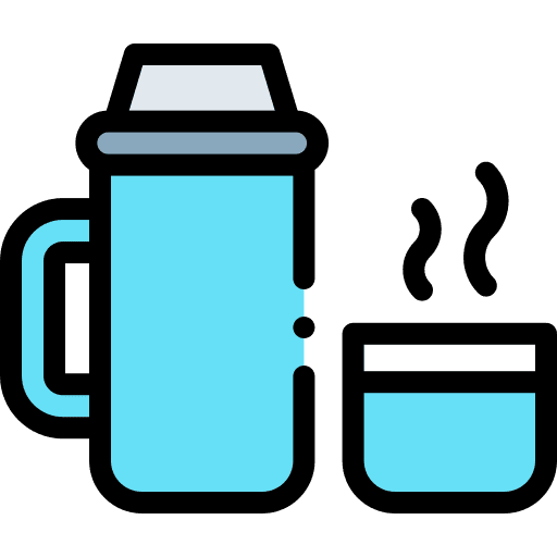 Thermo flask sport bottle water container icon Thermo flask sport bottle water container icon