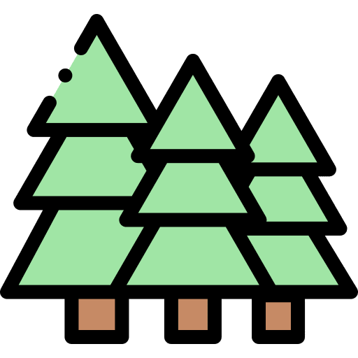 Forest pine tree woodland forest icon Forest pine tree woodland forest icon