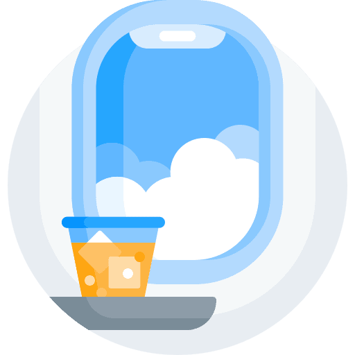 Airplane flight plane window icon Airplane flight plane window icon