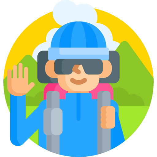 Backpacker user backpack traveller icon Backpacker user backpack traveller icon