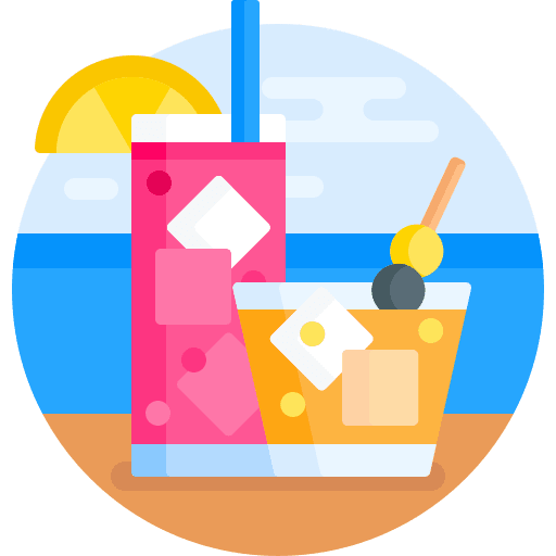 Drink alcohol summertime drink icon Drink alcohol summertime drink icon