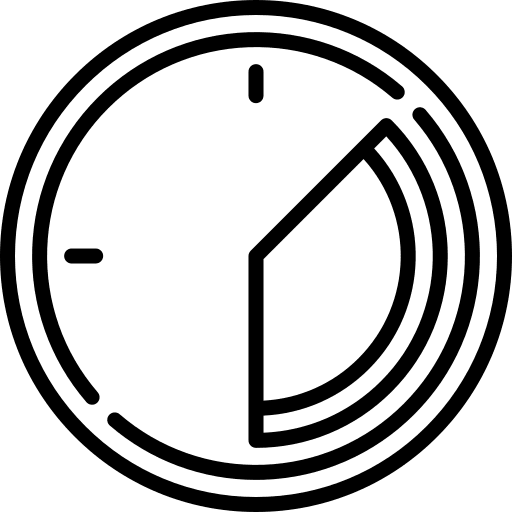 Clock wait time and date timer icon Clock wait time and date timer icon