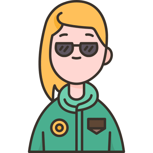 Military user military girl icon Military user military girl icon