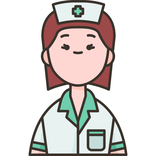 Nurse nurse hospital caucasian icon Nurse nurse hospital caucasian icon