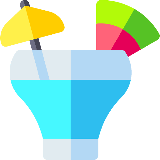 Blue hawaii blue hawaii beverage alcohol icon Blue hawaii blue hawaii beverage alcohol icon