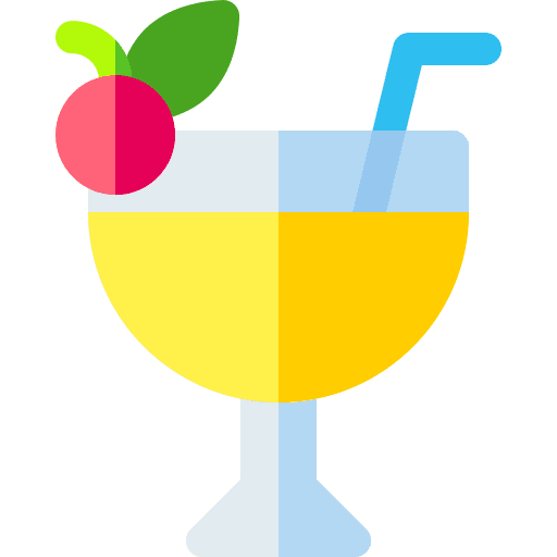Cocktail glass food and restaurant beverage icon Cocktail glass food and restaurant beverage icon