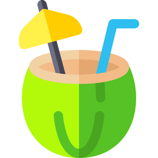 Coconut drink food and restaurant coconut water coconut drink icon Coconut drink food and restaurant coconut water coconut drink icon