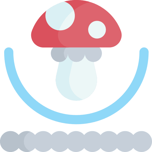 Fungi clothes industry clothing icon