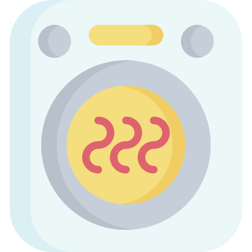 Drying machine tumble dry signs laundry icon