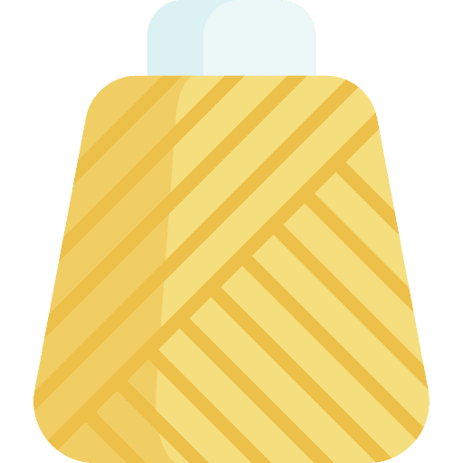 Thread needle yarn ball dressmaker icon