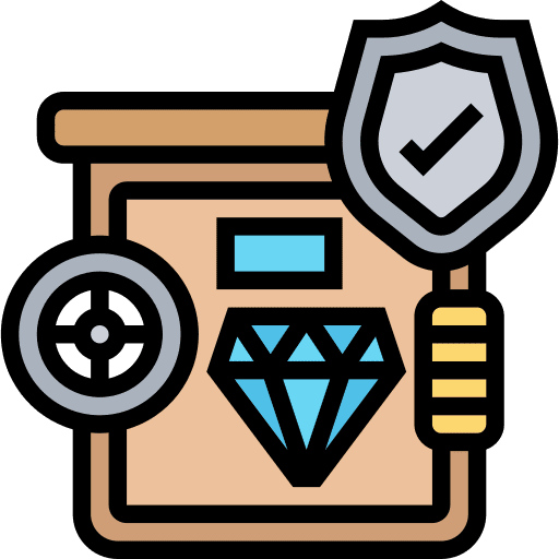Jewelry shield fashion property icon Jewelry shield fashion property icon