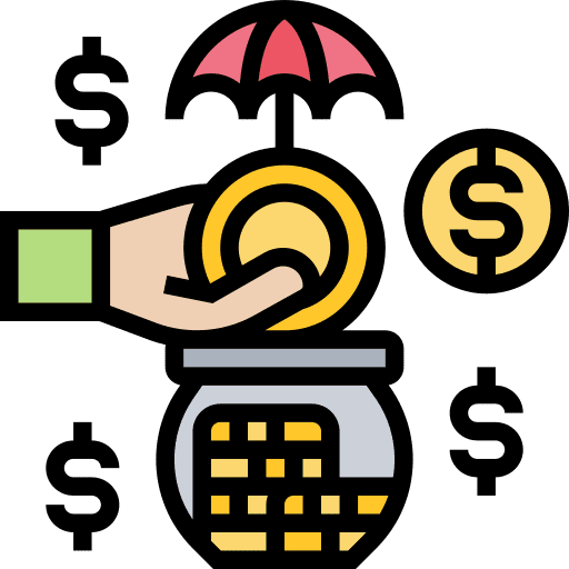 Money safe investment saving icon Money safe investment saving icon
