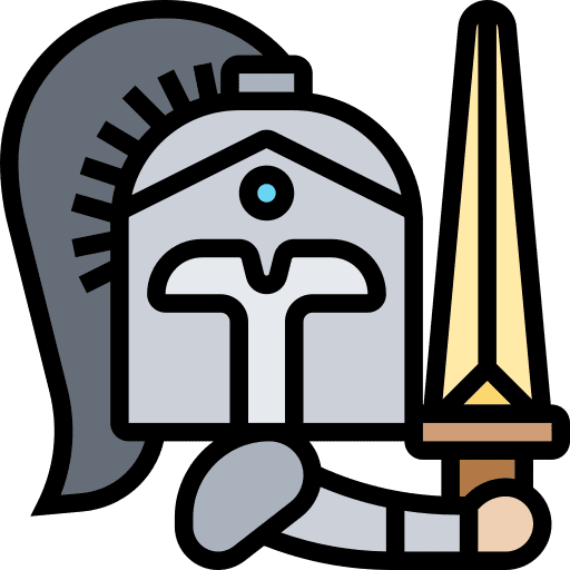 Sword user greek warrior icon Sword user greek warrior icon