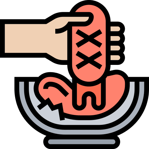 Meat bowl meat barbecue sauce icon Meat bowl meat barbecue sauce icon
