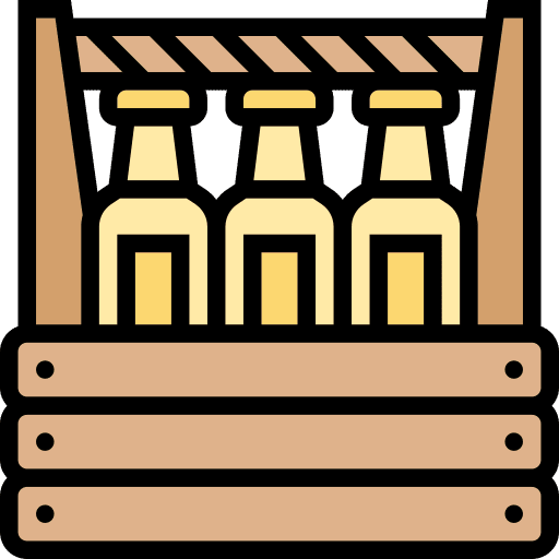 Beer food and restaurant alcoholic beverage icon Beer food and restaurant alcoholic beverage icon