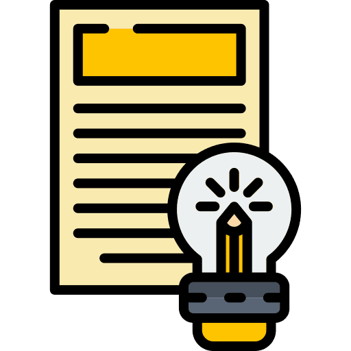 Concept concepts files and folders project management icon