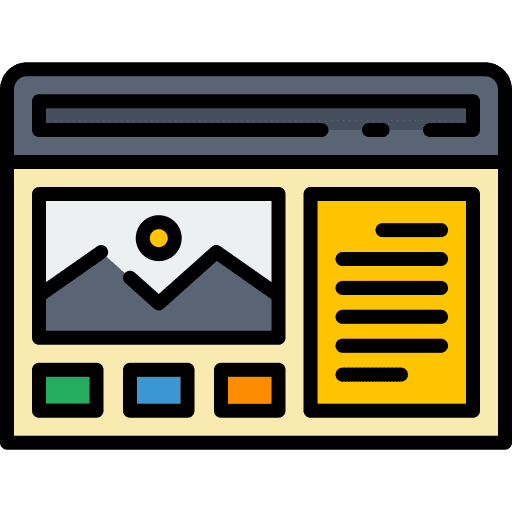 Article ui blog browser icon Article ui blog browser icon