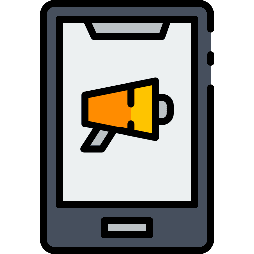 Mobile marketing electronics mobile marketing mobile phone icon Mobile marketing electronics mobile marketing mobile phone icon