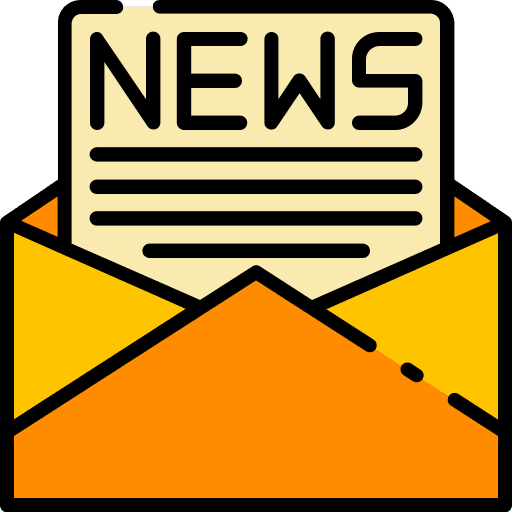 Newsletter marketing email information icon Newsletter marketing email information icon
