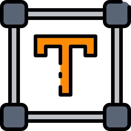 Text symbol interface width icon Text symbol interface width icon