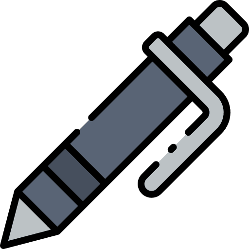 Pen pencil art and design education icon Pen pencil art and design education icon