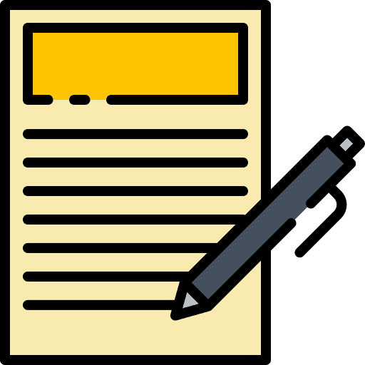 Writing notes contract writing icon Writing notes contract writing icon
