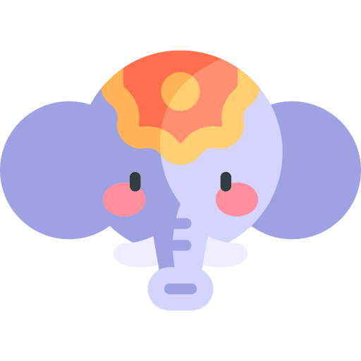 Elephant hinduism goddess religion icon Elephant hinduism goddess religion icon