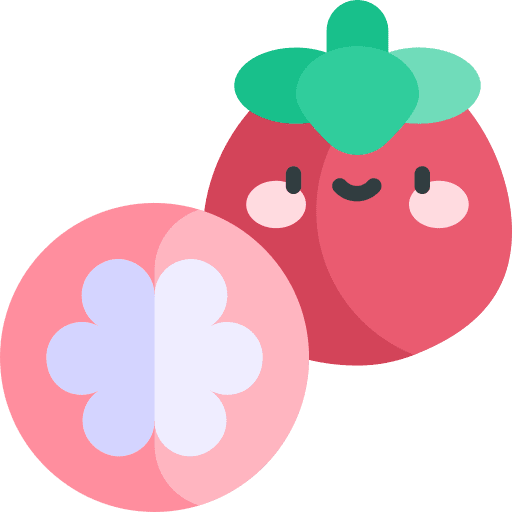 Mangosteen organic mangosteen fruit icon Mangosteen organic mangosteen fruit icon
